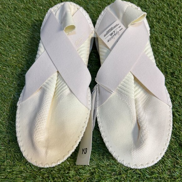 Adidas Y-3 ITOGO Yohji Yamamoto Slip On Shoes Cream White Men\'s 8.5 ID1807 $600